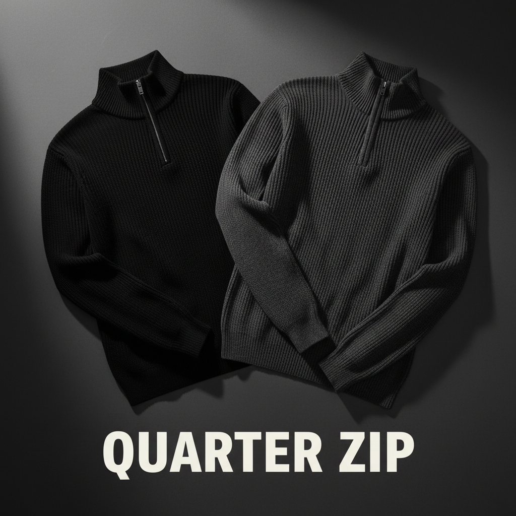 QUARTER ZIP